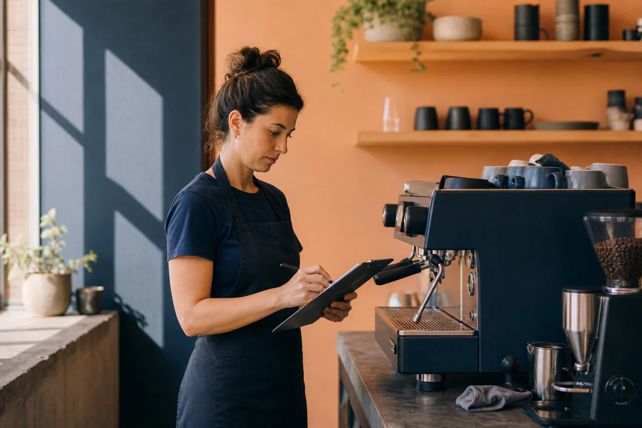 Start with equipment that needs a weekly check — a practical Suite.coffee guide