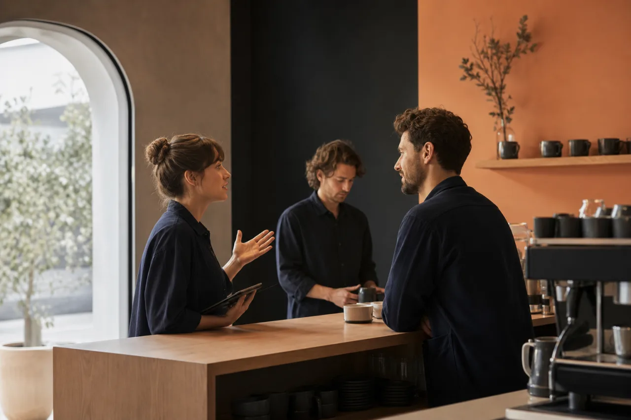 Keep the handover short, visible and owned — a practical Suite.coffee guide