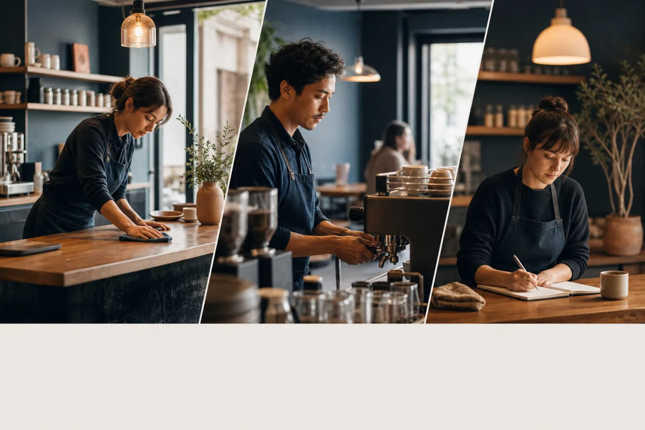 Günün üç anı için üç kontrol listesi kullanın — a practical Suite.coffee guide